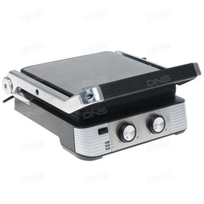 Лот: 15845834. Фото: 1. Гриль Polaris PGP 2202IQ Fry серебристый. Кухонная