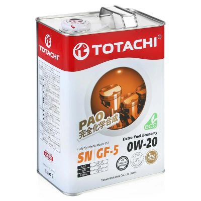 Лот: 10577636. Фото: 1. Totachi Eco Gasoline 10W40 4L. Масла, жидкости