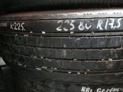 Лот: 13336875. Фото: 1. 225/80R17.5 225/80 R17.5 Bridgestone... Шины