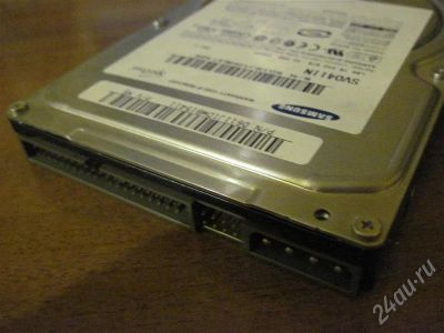 Лот: 708941. Фото: 1. Samsung SV0411N 40Gb Неисправный. Жёсткие диски (HDD)