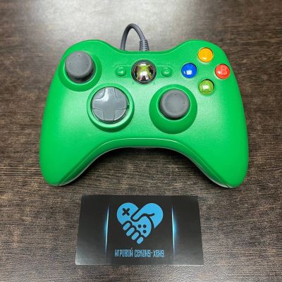 Лот: 21508756. Фото: 1. Проводной геймпад Xbox 360 джойстик... Аксессуары для игровых приставок, консолей, геймпады