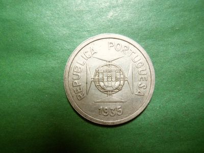 Лот: 24991363. Фото: 1. 1 рупия 1935 г. Португальская... Азия