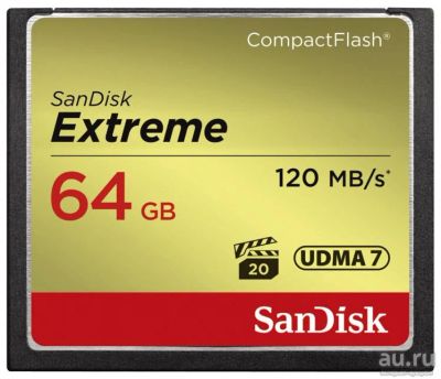 Лот: 12781788. Фото: 1. Карта памяти Compact Flash 64... Другое (аксессуары, расходные материалы)