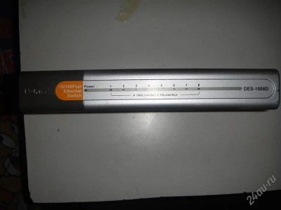 Лот: 1484843. Фото: 1. D link DES-1008D. Маршрутизаторы (роутеры)