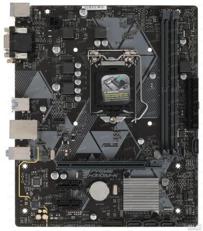 Лот: 13846680. Фото: 1. ASUS PRIME H310M-K. Материнские платы