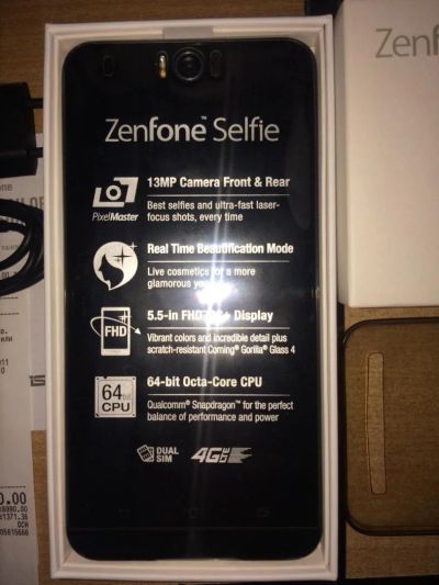 Лот: 11069689. Фото: 1. ASUS Zenfone Selfie ZD551KL 5... Смартфоны