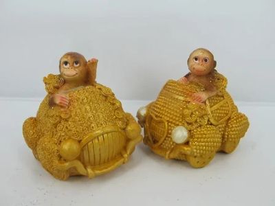 Лот: 10549406. Фото: 1. Копилка Обезьянка в машине. Копилки