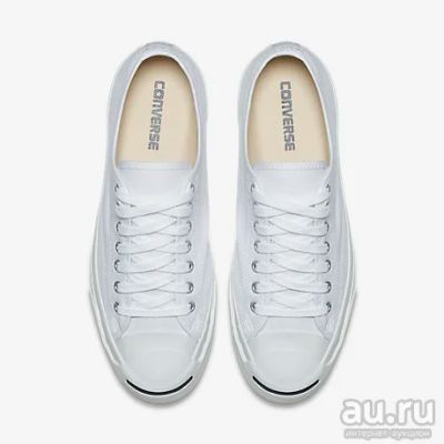 Лот: 9741913. Фото: 1. Кожаные кеды Converse Jack Purcell... Кеды, кроссовки, слипоны