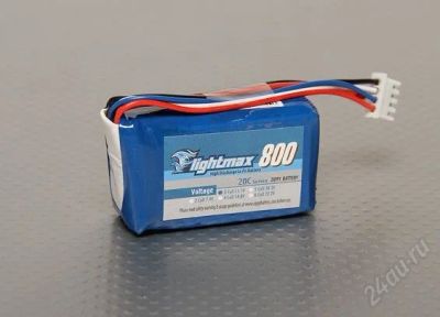 Лот: 1421368. Фото: 1. ZIPPY Flightmax 800mAh 3S1P 20C. Другое (моделизм)