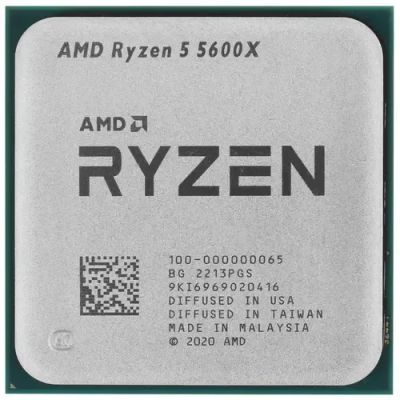 Лот: 15077160. Фото: 1. Процессор AMD Ryzen 5 5600X AM4... Процессоры