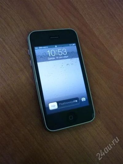 Лот: 2105246. Фото: 1. американец iphone 3gs 16gb (нет... Смартфоны