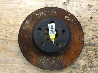 Лот: 18530713. Фото: 1. Диск тормозной Toyota Ractis NCP125... Тормозная система