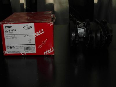 Лот: 4127324. Фото: 1. Тормозные колодки TRW GDB 3335... Тормозная система