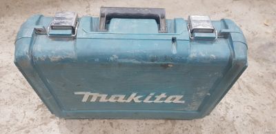Лот: 18203343. Фото: 1. Ящик от шуруповерта Makita с металлическими... Расходные материалы, сменные насадки