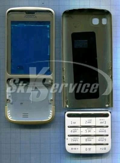 Лот: 12420247. Фото: 1. Nokia c3-01 корпус коричневый... Корпуса, клавиатуры, кнопки