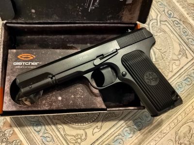 Лот: 24785782. Фото: 1. Пистолет Gletcher TT NBB. Пневматическое оружие