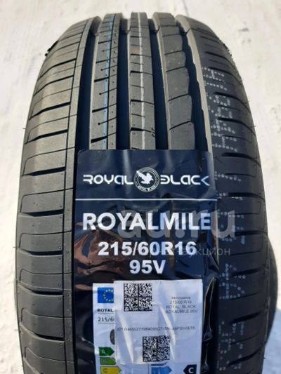 Лот: 21340363. Фото: 1. Летняя резина 215/60 R-16 "Royal... Шины