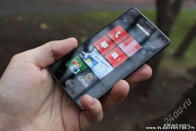 Лот: 2814679. Фото: 1. samsung i8350 omnia w. Смартфоны