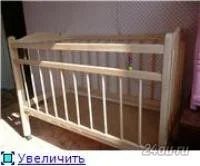 Лот: 5137698. Фото: 1. Детская кроватка с матрасом. Постельные принадлежности