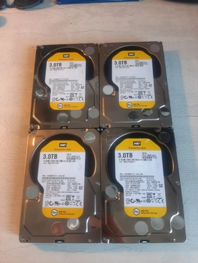 Лот: 18626992. Фото: 1. Жёсткие диски HDD 3ТБ WD GOLD. Жёсткие диски (HDD)