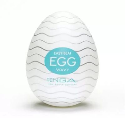 Лот: 11450802. Фото: 1. Мастурбатор "Tenga egg Wavy". Игрушки