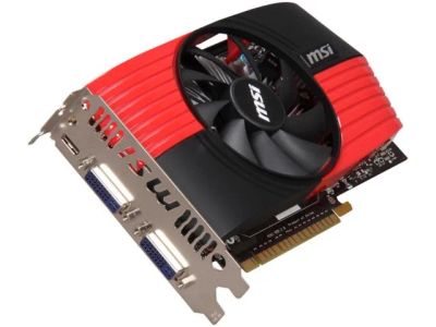 Лот: 9117986. Фото: 1. Видеокарта MSI GeForce GTX 550... Видеокарты