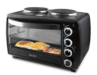 Лот: 15184441. Фото: 1. Мини-печь с электродуховкой Galaxy... Микроволновки, мини-печи