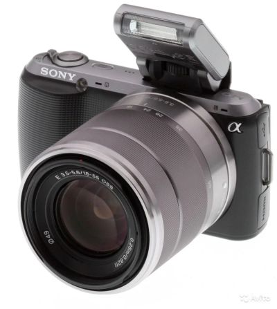 Лот: 6520656. Фото: 1. SONY ALPHA NEX C3, обен. Цифровые беззеркальные со сменной оптикой