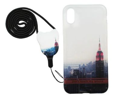 Лот: 12585077. Фото: 1. Чехол iPhone X Don't touch my... Чехлы, сумки, ремешки