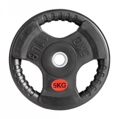 Лот: 25545077. Фото: 1. Диск обрезиненный 5 кг VictoryFit... Штанги, блины
