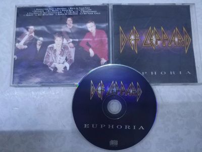 Лот: 25111930. Фото: 1. Def leppard - Euphoria / 199x... Аудиозаписи