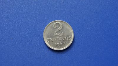 Лот: 7521857. Фото: 1. Бразилия 2 центаво 1967г UNC -... Америка