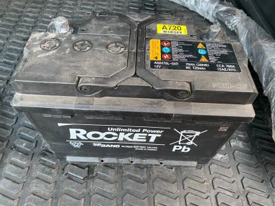 Лот: 18276323. Фото: 1. Аккумулятор AGM Rocket AGM70L-DIN. Аккумуляторы