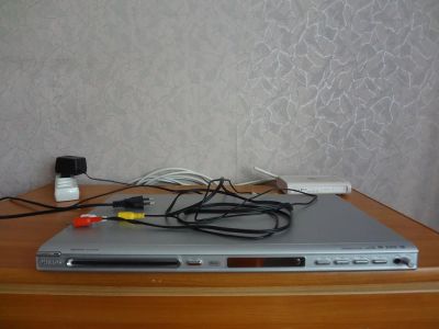 Лот: 4517027. Фото: 1. DVD-плеер Philips. Рабочий, в... DVD, Blu-Ray плееры