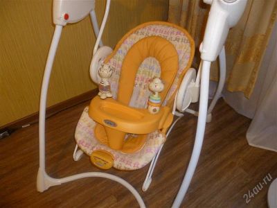 Лот: 1112886. Фото: 1. Качели электронные GRACO 2 в 1. Другое (дети растут)