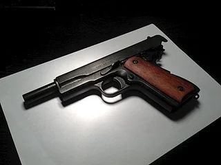 Лот: 4202790. Фото: 1. Макет реплика Colt 1911. Оружие