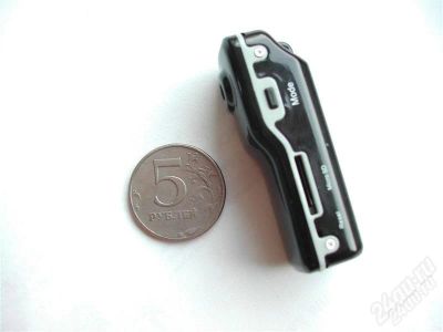 Лот: 1058505. Фото: 1. Мини видеокамера. Поддержка 8... Видеонаблюдение