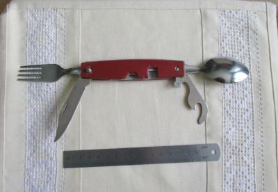 Лот: 21088794. Фото: 1. Нож складной вилка+ложка СССР. Ножи, топоры