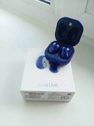 Лот: 20734433. Фото: 1. Samsung air buds live беспроводные... Наушники, гарнитуры