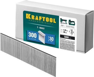 Лот: 20274060. Фото: 1. KRAFTOOL 30 мм гвозди для нейлера... Крепёж
