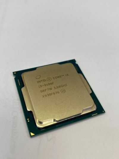 Лот: 15935903. Фото: 1. Процессор Intel Core i3-9100F... Процессоры