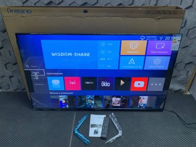 Лот: 20771189. Фото: 1. Телевизор Presino 55" Smart TV... Телевизоры