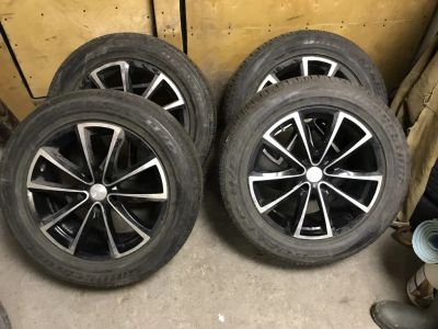 Лот: 11217575. Фото: 1. bridgestone 255/55/18+ Диски k... Шины на дисках