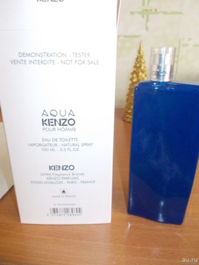 Лот: 13037228. Фото: 1. Aqua Kenzo pour Homme тестер 100мл... Мужская парфюмерия