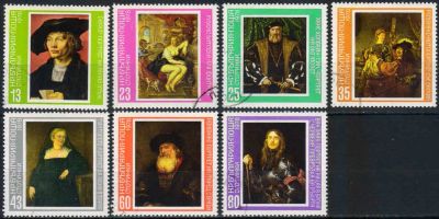 Лот: 21377269. Фото: 1. 1978. Болгария. Картины известных... Марки