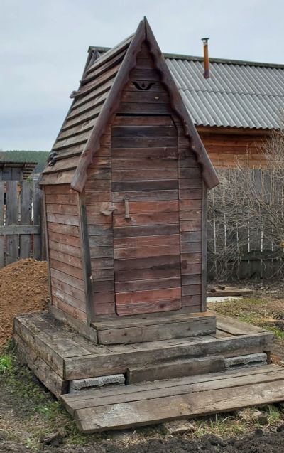 Лот: 22181824. Фото: 1. продам туалет деревянный, минино. Другое (сантехника, водопровод)