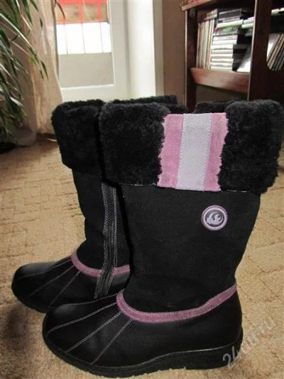 Лот: 2157169. Фото: 1. Сапоги зимние для девочки 36 разм... Сапоги