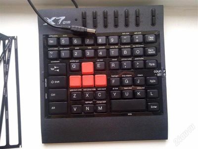Лот: 1017447. Фото: 1. A4TECH X7 G100 Gaming Keyboard... Клавиатуры и мыши