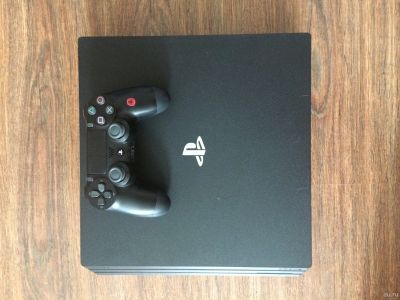 Лот: 13240542. Фото: 1. Sony PS4 Pro 1 ТБ. Игровые приставки, консоли