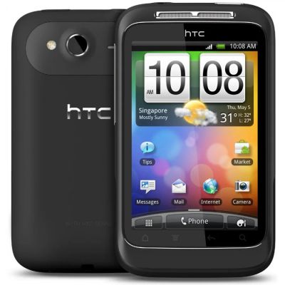 Лот: 3685410. Фото: 1. htc wildfire s black,оригинал... Смартфоны
